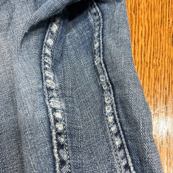 Levi’s 524 Too Superlow jeans.  Size 17 medium but length had been cut. - Picture 13 of 14